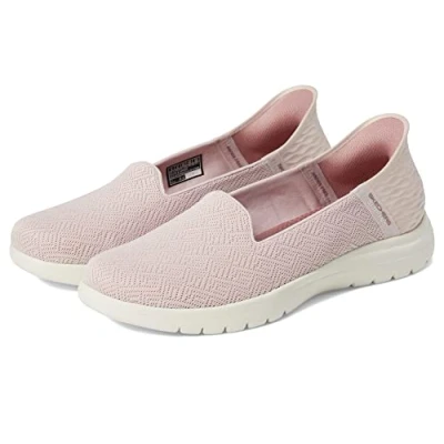 Afbeelding van Skechers 136542 Nvy Vrijetijdsschoenen voor dames, Blush Textil