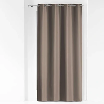 Afbeelding van ESSENTIEL ooggordijn, 140 x 280 cm, taupe