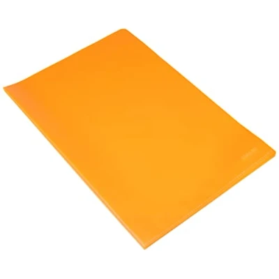 Afbeelding van Kangaro L map A4 PP 120 micron oranje transparant 10 stuks K 34001