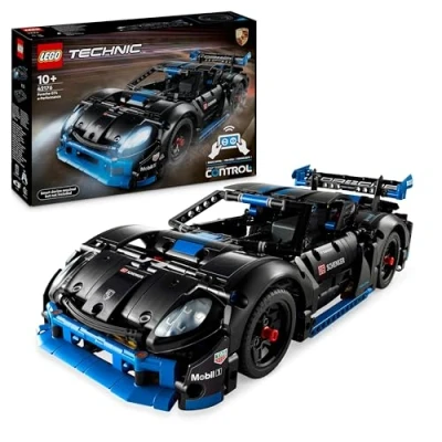 Image de LEGO Technic Voiture de Course Porsche GT4 e Performance Modèle Télécommandé Cadeau Interactif pour les Enfants Garçons et Filles qui Aiment Véhicules Luxe à Partir 10 Ans 42176