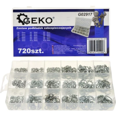 Afbeelding van Veerringen assortiment 720 delig Carrosseriering Veerring set GEKO