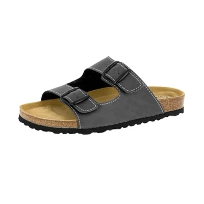 Afbeelding van Lico Bioline Man herenslippers., Antraciet