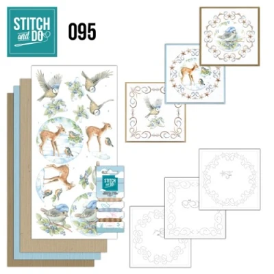 Afbeelding van Stitch and Do 95 Winter Woodland