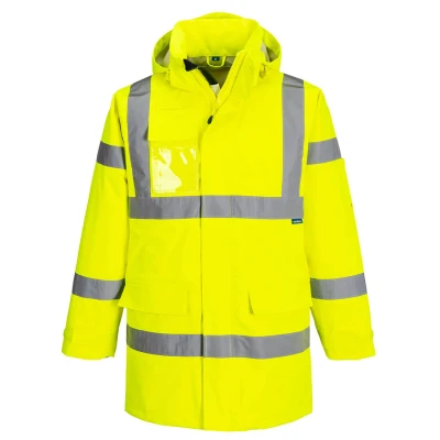 Afbeelding van HiVis Extreme Regenparka (3L) maat 4XL, Yellow