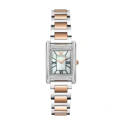 Afbeelding van Emporio Armani Genni AR11626 Horloge Staal Multi Ø 22.5 mm
