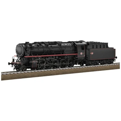 Afbeelding van TRIX H0 25744 goederentrein stoomlocomotief serie 150X van de SNCF