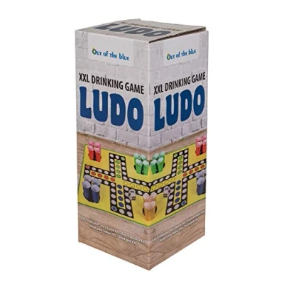 Afbeelding van XXL Ludo Drankspel Met Plastic Bekers