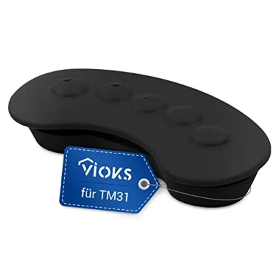 Afbeelding van VIOKS Vervangende dop voor contactmodule, Thermomix TM31 afdichtring, rubberen afdekking TM 31 keukenmachine, reserveonderdelen Vorwerk