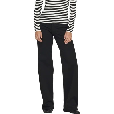 Afbeelding van ONLY Onlmadison Blush Wide leg, Dames, Maat: Sx32, Black