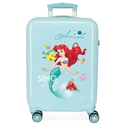 Afbeelding van Disney Zeemeermin Ariel twister ABS meisjes koffer 55 cm