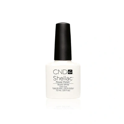 Afbeelding van CND Colour Shellac Gellak Studio White 7,3 ml