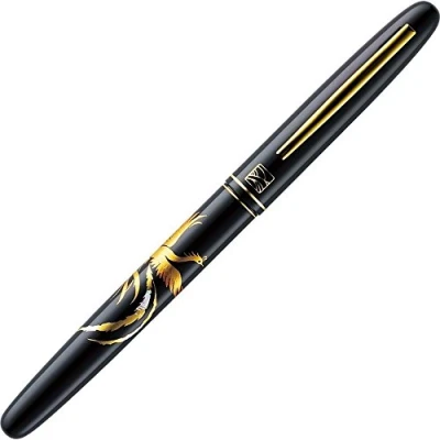 Afbeelding van Kuretake DU180 315 Makie Story Mizutori Phoenix penseelstift, zwart