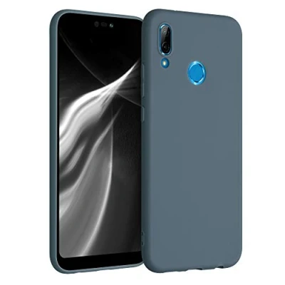 Afbeelding van kwmobile telefoonhoesje geschikt voor Huawei P20 Lite Hoesje smartphone Back cover in leisteen