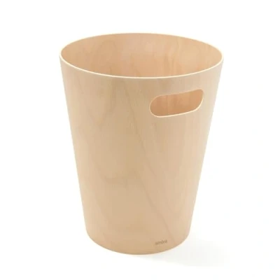 Afbeelding van Umbra Woodrow Prullenbak 7,5 Liter Beige