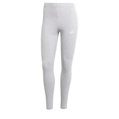 Image de adidas Femme ESSENTIALS 3 STRIPES COTTON LEGGINGS, Light Grey Heather/White, XXL