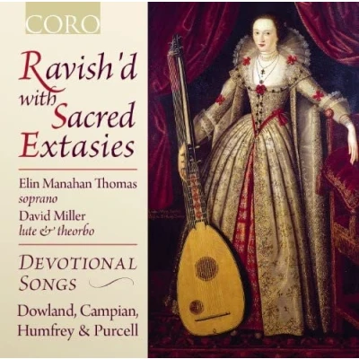 Afbeelding van Elin Manahan Thomas, David Miller Ravish&#039;d With Sacred Extasies (CD)