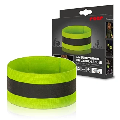 Afbeelding van MyBuddyGuard 4 stuks reflecterende strepen voor kinderen met klittenbandsluiting
