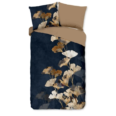 Afbeelding van Good Morning Dekbedovertrek &quot;ginkgo bladeren&quot; Multi (200x200 cm) Katoen