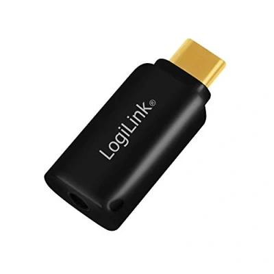 Image de LogiLink Adaptateur audio USB C, noir