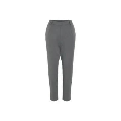 Afbeelding van VILA Vivarone Broek, Dames, Maat: 38, Medium grey melange