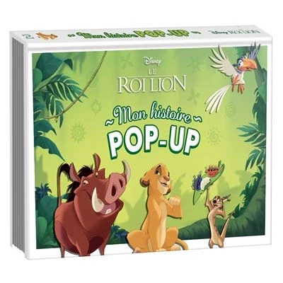 Image de LE ROI LION Mon Histoire Pop up L&#039;histoire du film Disney