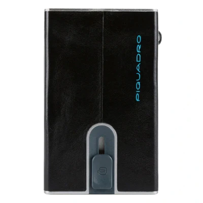 Afbeelding van Piquadro BLUE Square Portemonnee, Maat: One Size, Black