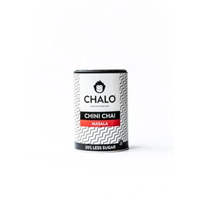 Afbeelding van CHALO Chini Masala Chai Latte Indische Vegan Zwarte Assam thee 25 porties/ 300GR met 10% minder suiker