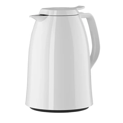 Image de Emsa 517004 mambo pichet isotherme acier inoxydable plastique blanc brillant 18 x 12 cm 1 l e517004