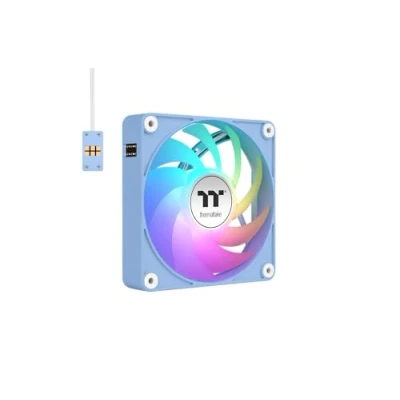 Afbeelding van Thermaltake CT140 EX ARGB Sync PC Cooling Fan Hydrangea Blue 3 Pack ventilator (b x h d) 140 25 mm