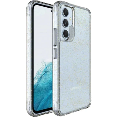 Afbeelding van imoshion Hoesje Geschikt voor Samsung Galaxy A54 (5G) Glitter Backcover 2.0 goud