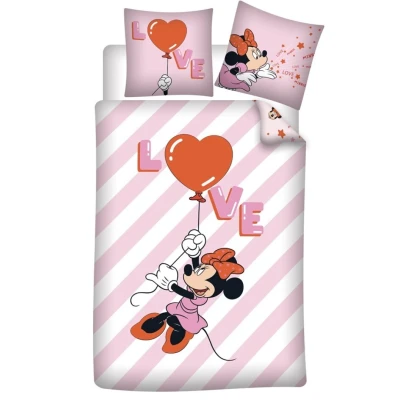 Afbeelding van Dekbedovertrek Love Balloon Eenpersoons 140 x 200 cm Katoen
