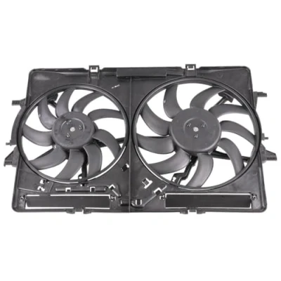 Afbeelding van VEMO V15 01 1908 Radiator Ventilator 350mm 12V Original kwaliteit AUDI: Q3, A4 B8 Avant