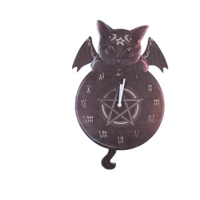 Afbeelding van Nemesis Now &quot;Malpuss Tickin&quot; Klok 41cm