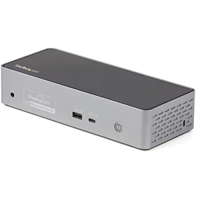 Afbeelding van StarTech USB C Dock 4K 60Hz Quad Monitor DP/HDMI 100W PD