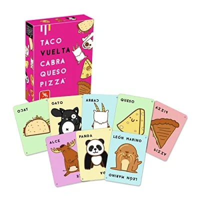 Afbeelding van Ludilo Taco, toren, geit, kaas, pizza gezelschapsspellen voor kinderen van 8 jaar gezelschapsspel kaartspellen cadeaus vanaf compatibel met Taco Original