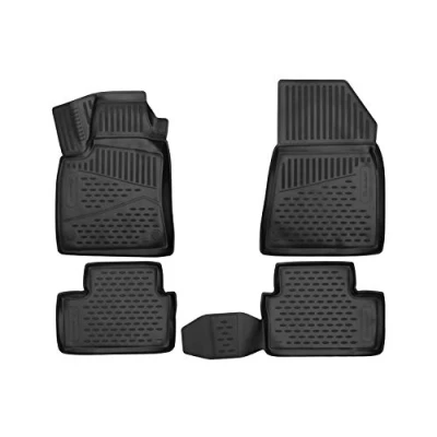 Afbeelding van Element Op maat gemaakte Renault Clio IV 2016 &gt; HB, premium antislip rubberen vloermatten, 4 stuks