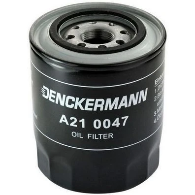 Afbeelding van DENCKERMANN A210047 Oliefilter M26X1.5 6H Opschroeffilter MITSUBISHI: PAJERO 2, 3, L200 III Pickup, MAZDA: E Series Van