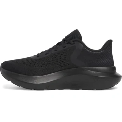 Afbeelding van Under Armour Charged Rogue 5 Hardloopschoenen voor op de weg, Dames, Maat: 42.5, Black Textiel/ synthetisch