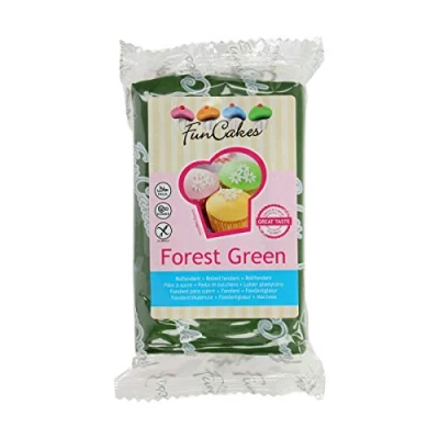 Afbeelding van FunCakes Rolfondant Bos Groen 250g