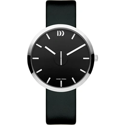 Afbeelding van Danish Design IQ13Q1198 horloge heren zwart edelstaal