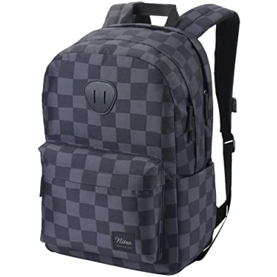 Afbeelding van Nitro Urban PLUS 45 CM Laptopfach Rugzak, Maat: One Size, Checker