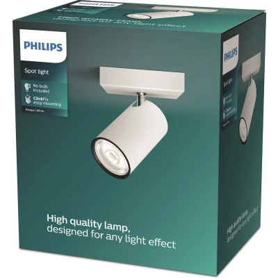 Afbeelding van Philips Kosipo opbouwspot 1 lichts wit