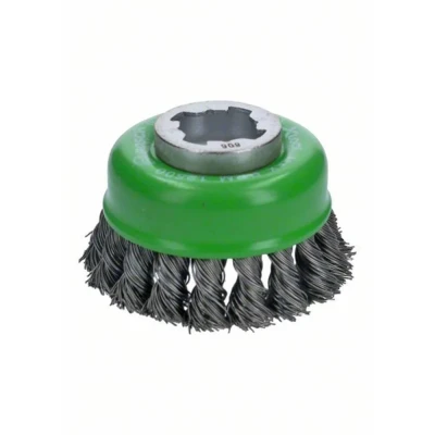 Afbeelding van Bosch Accessories 2608620729 Komborstel X Lock Heavy for Inox, 75 mm, 0,5 getordeerde roestvrije staaldraad 1 stuk(s)
