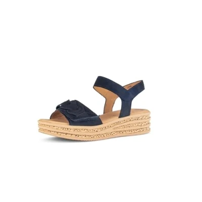 Afbeelding van Gabor Plateausandalen voor dames, Blauw 16
