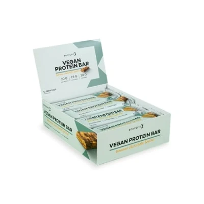 Afbeelding van Body &amp; Fit Vegan Protein Bar Plantaardige Proteïne Repen Mix Box 12 Eiwitrepen (720 gram)