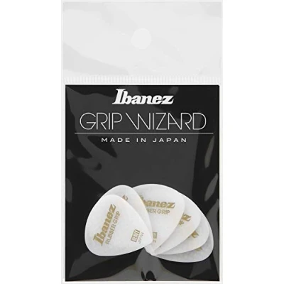Afbeelding van Ibanez PA16HRG WH Rubber Grip Plectrum 1.0mm (White)