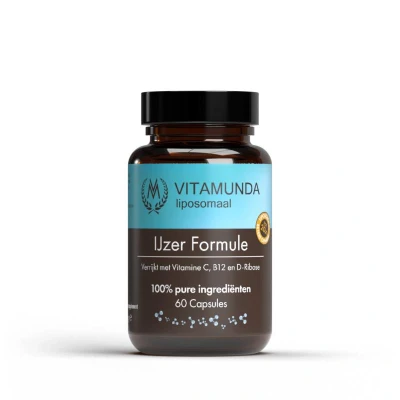 Afbeelding van Vitamunda Liposomale IJzer 60 Capsules