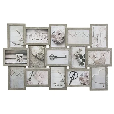 Afbeelding van AC Deco fotolijst 15 foto&#039;s L 72,4 cm x H 44,8