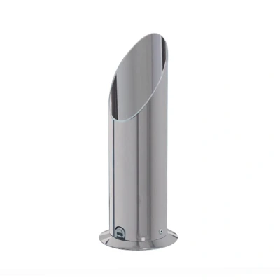 Afbeelding van Searchlight Uplighter Vloer/tafellamp 22,3 Cm Satijn Zilver