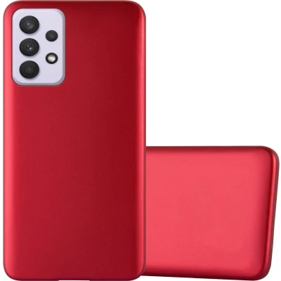 Afbeelding van Cadorabo Hoesje geschikt voor Samsung Galaxy A33 5G in METALLIC ROOD Beschermhoes gemaakt van flexibel TPU silicone Case Cover